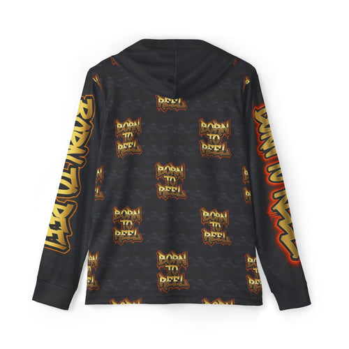 Born to Reel Fishing Hoodie — Bass Angler Pullover, "Built for the Blowup"